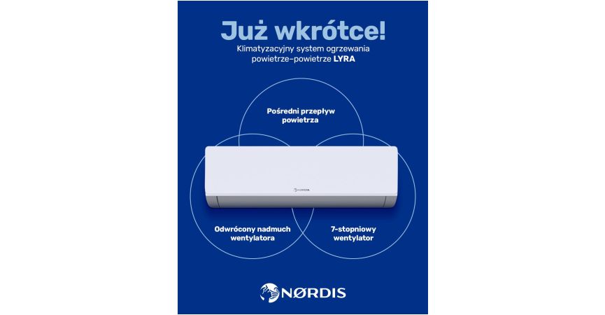 Już wkrótce dostępny model klimatyzatorów LYRA