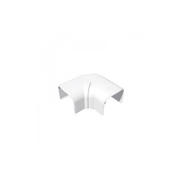 Kolano z nastawnym kątem 74x55 - biały