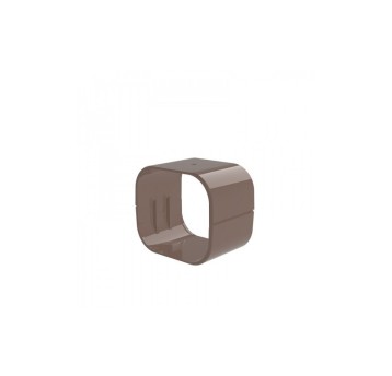 Mufa do korytka 72x64 - brązowy